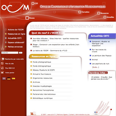 Web Design OCIM