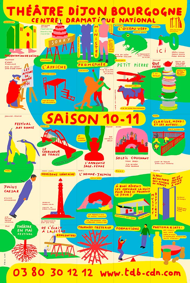 Affiche saison 2010-2011 TDB