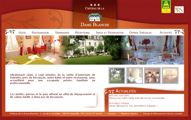 chateau dame blanche