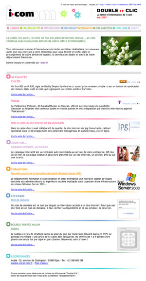 Newsletter i-com de mai