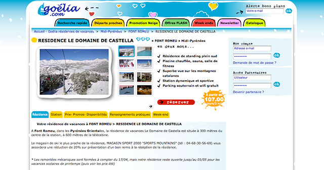 Site Internet Font-Romeu
