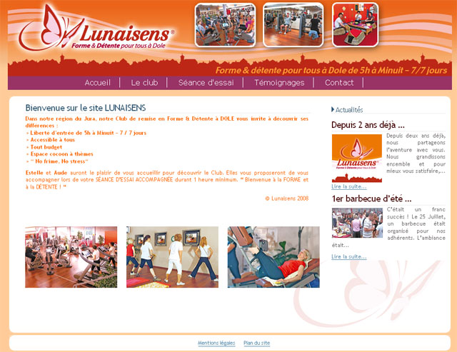 Site internet Lunaisens