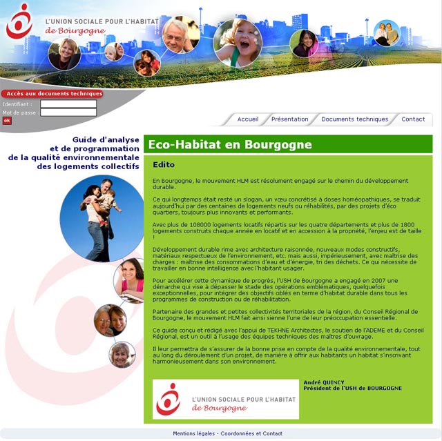 Site Internet USH Bourgogne 
