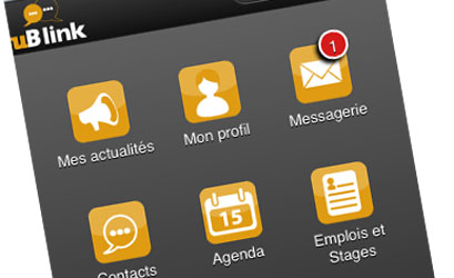 Applications mobiles pour le rseau universitaire uB link ! 