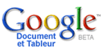 Google Document et Tableur