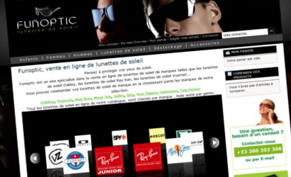 Refonte du site de FunOptic