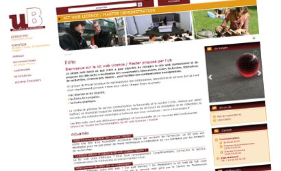 Nouveaux sites Internet pour 5 composantes de l’université de Bourgogne