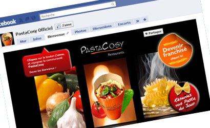 PastaCosy sur facebook