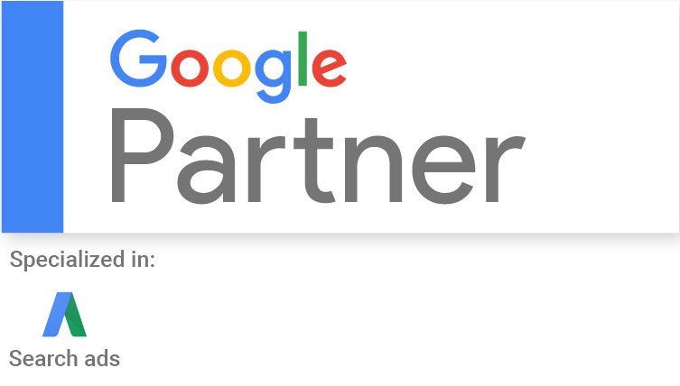 Certification Google Partner specialize in search ads