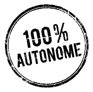 100 % Autonome !