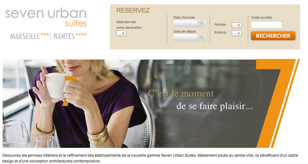 Nouveaux sites pour Seven Urban Suites