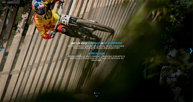 site internet Lapierre corporate