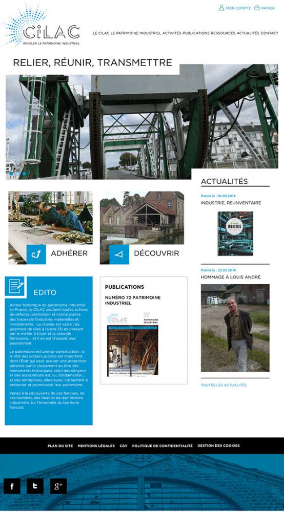 site internet cilac