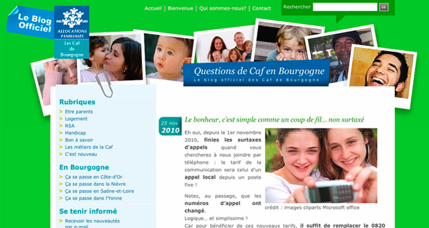 Blog CAF Bourgogne
