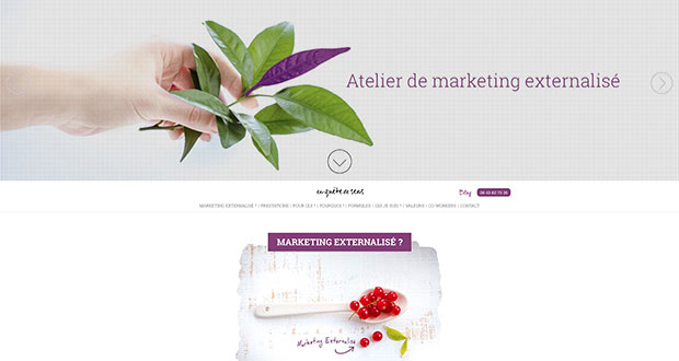 Accueil site Internet en quete de sens