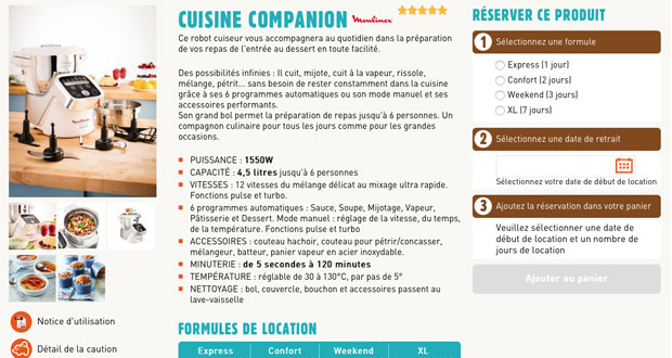 louer avec eurecook