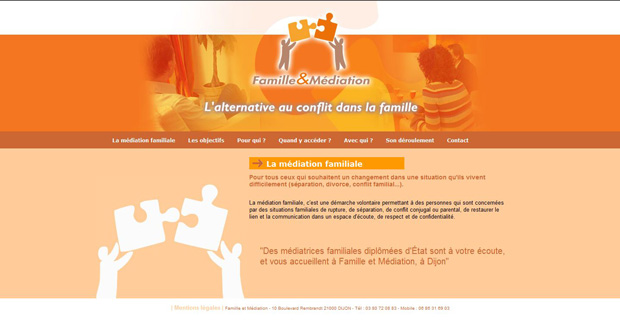 site Famille & Médiation