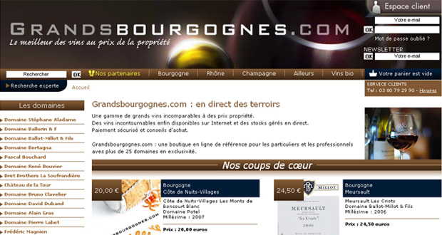 Un joomla ! aux couleurs de Rousseau Associés