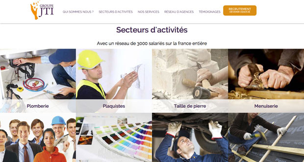 travail temporaire groupe jti