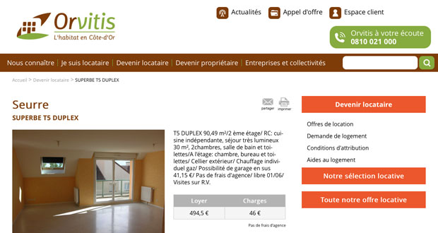 site internet orvitis