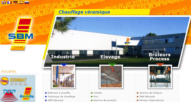 SBM International site web