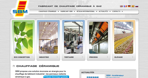 Nouvelle identité visuelle, site Internet en trois langues, Responsive Web Design