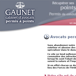 Cabinet d’avocats Gaunet