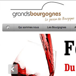 refonte du site Grands Bourgognes 