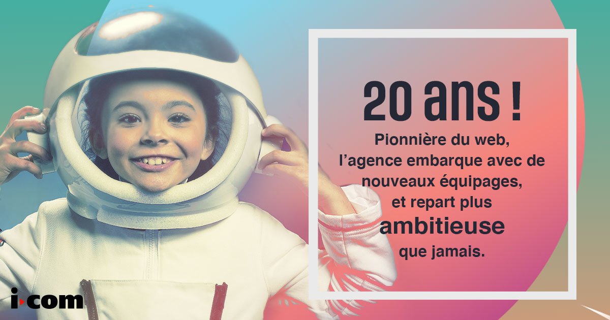 notre agence digitale a 20 ans !