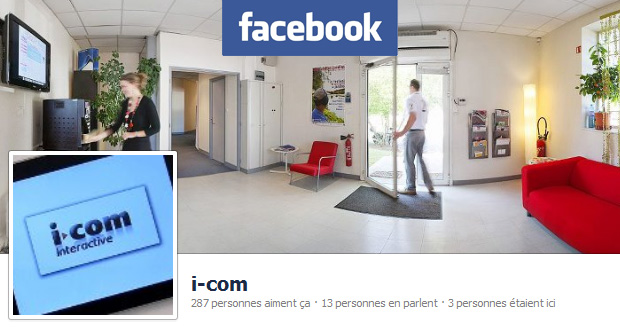 i-com sur facebook