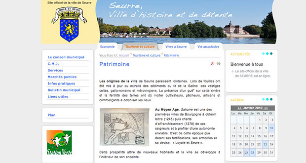 seurre formation site