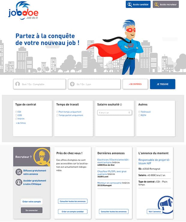 Job Doe : le job board qui fait la différence