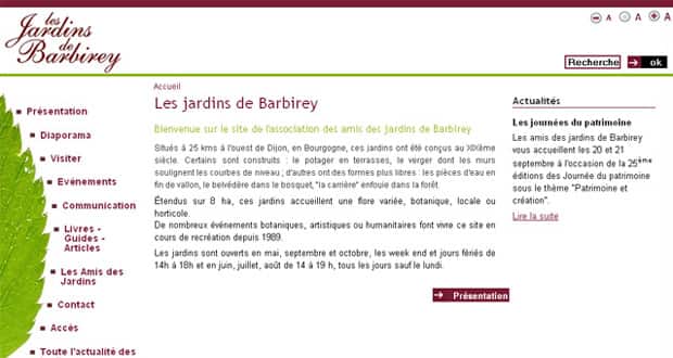 Les amis des Jardins de Barbirey