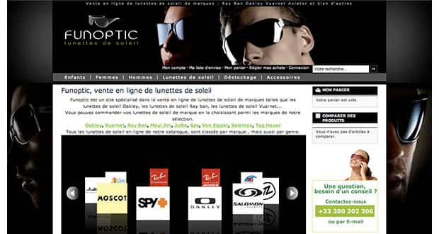 Refonte du site de FunOptic