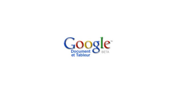 Google Document et Tableur