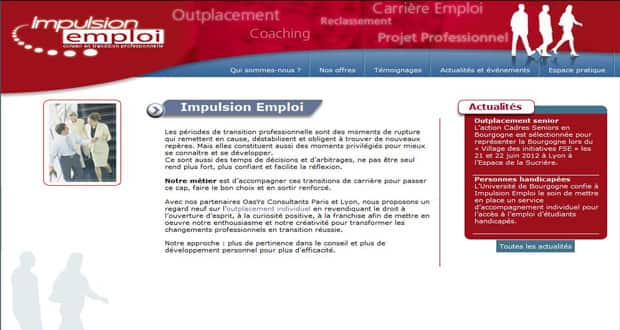 site Impulsion Emploi