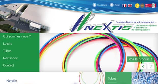 Nextis met en ligne un site e-commerce