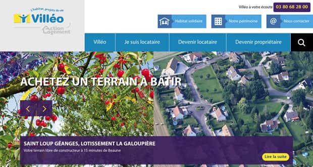 Villéo modernise sa présence sur le web