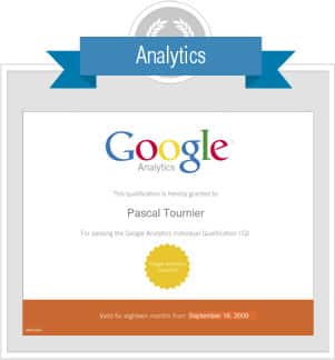 Certification Google Analytics