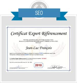 Certification SEO