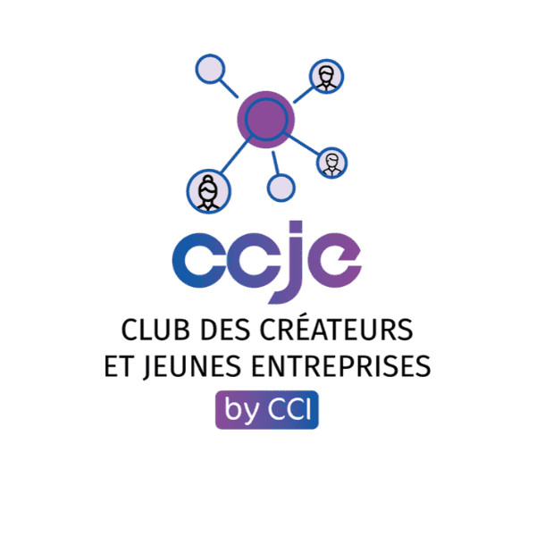 Logo du Club des créateurs et jeunes entreprises, by la CCI