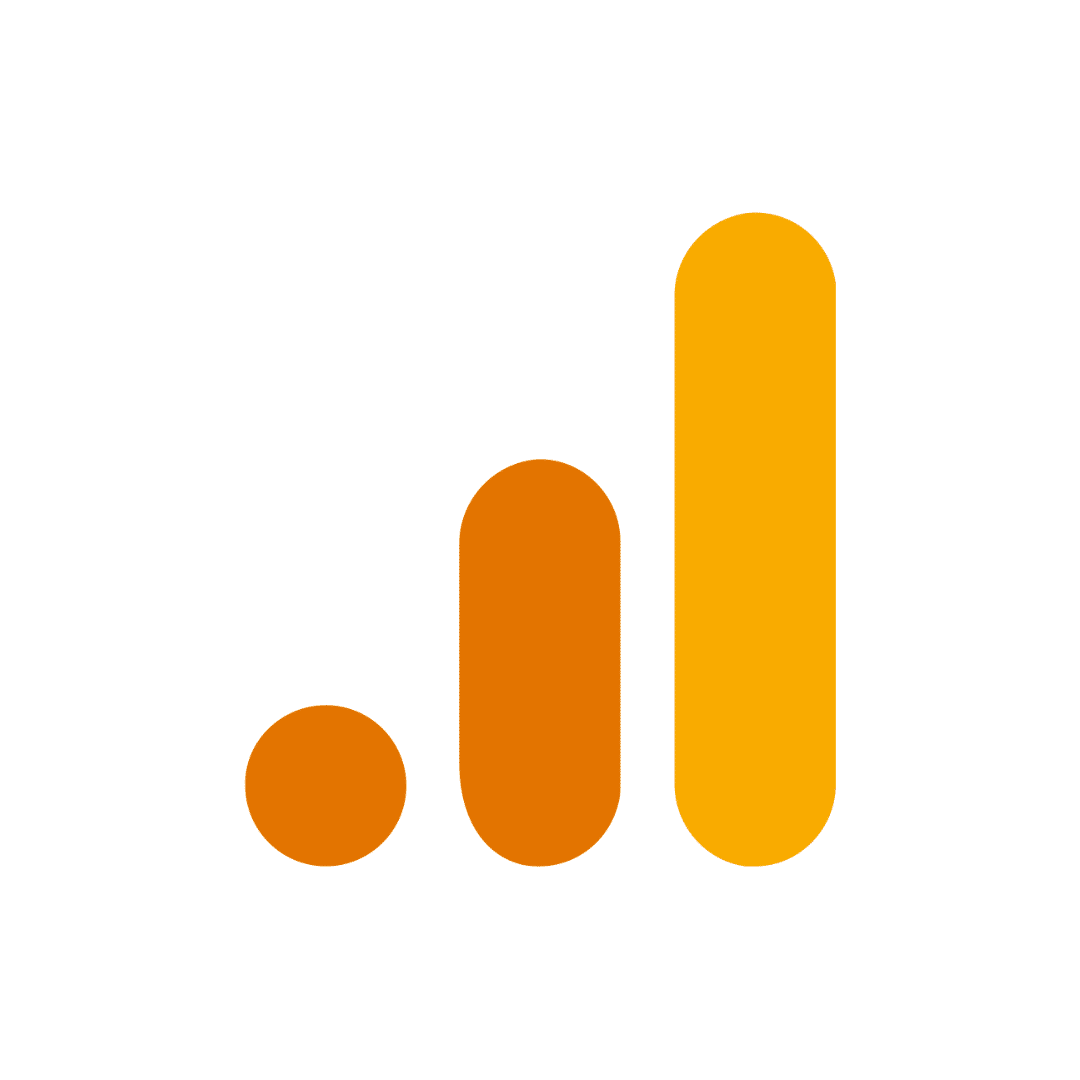 Logo GA4 orange